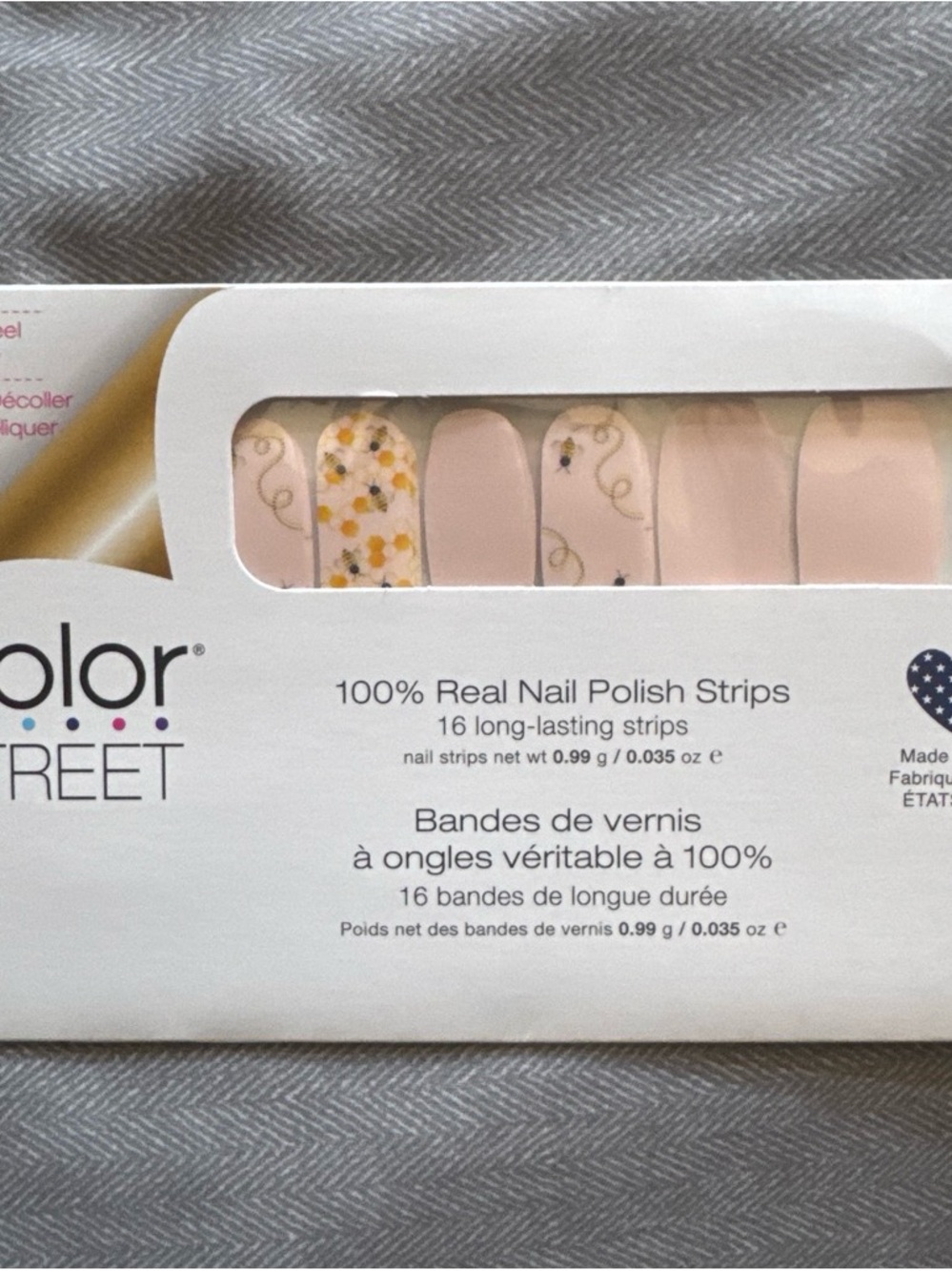 Color Street Pink Citrus Blossom Nail Polish Strips - Picture 4 of 6